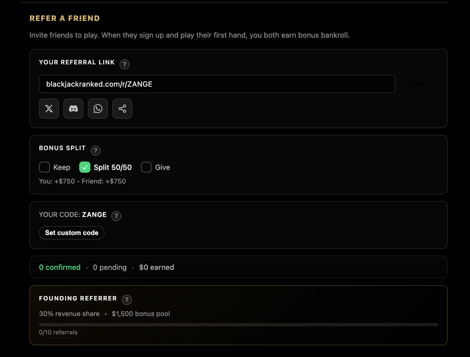 REFERRAL SYSTEM